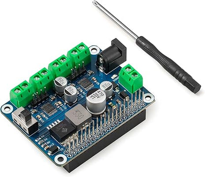 4WD Robot HAT Shield for Raspberry Pi 4B/3B/3B+/3A+/2B/1B+/1A+/Pi Zero/Pi Zero W - Cokoino