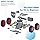 4WD Omni-Directional with Mecanum Wheels Robot Car Kit for Arduino, STEM Education Project Robot Car - Cokoino