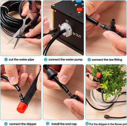 Plant Watering System with Timer Alarm & Multiple Sensors, STEM Learning DIY Electronics Project Kit - Cokoino