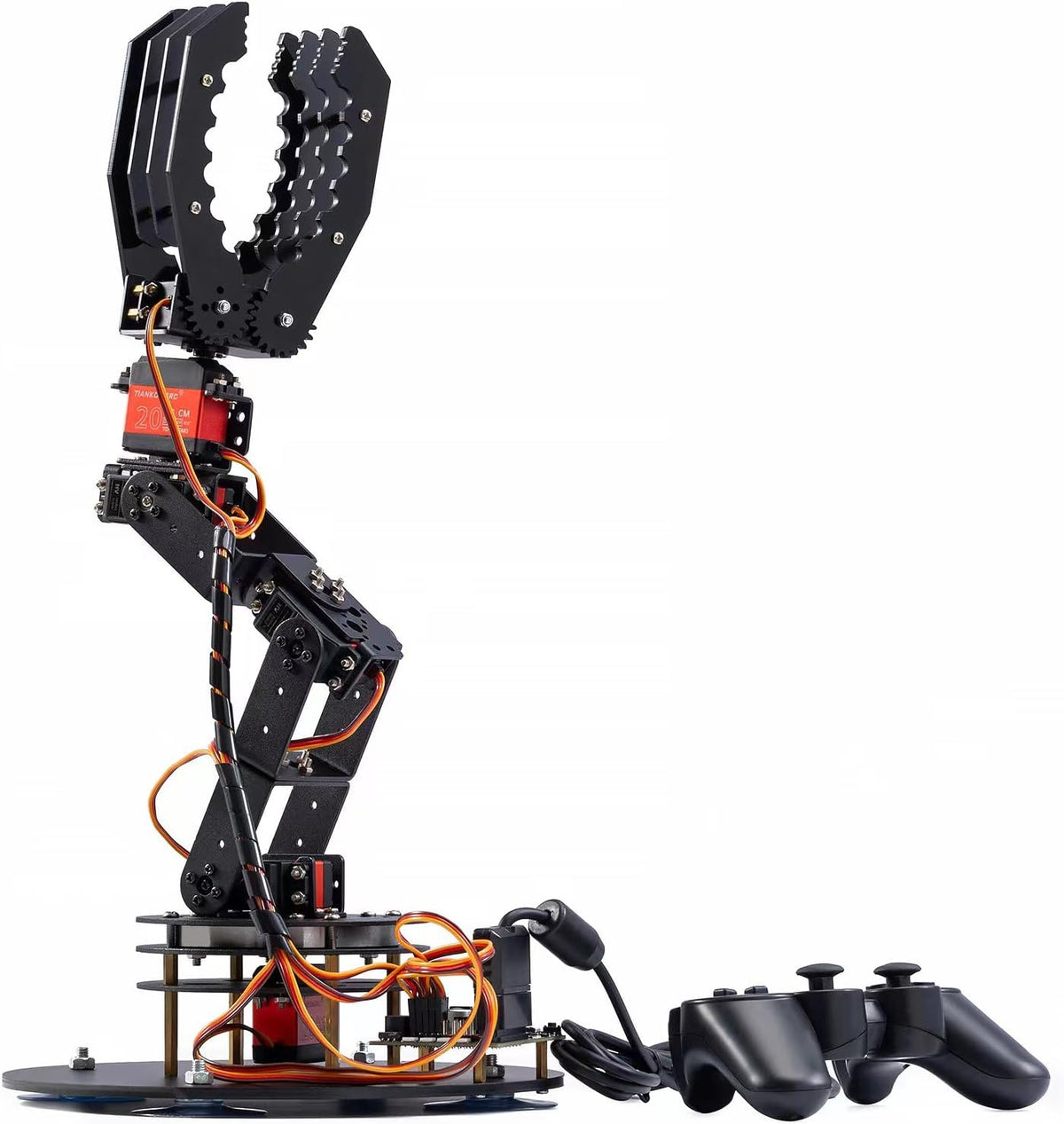 Arduino Claw Robot Claw with Metal Servo for Arduino/Raspberry Pi/Microbit DIY – Cokoino